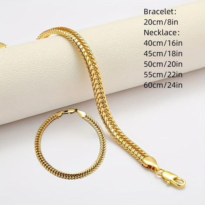 UNISEX FOX TAIL NECKLACE &amp; BRACELET SET