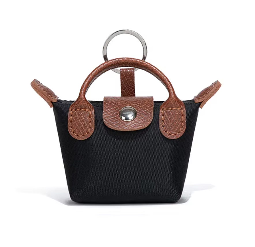 3-in-1 Longchamp Mini Bag: Keychain, AirPods Case &amp; Lip Charm