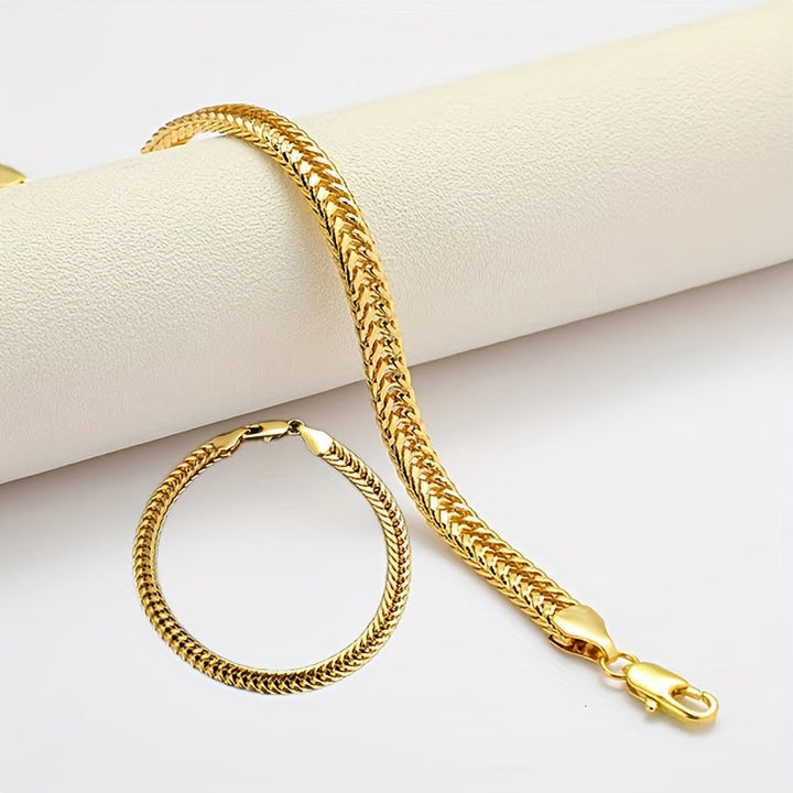 LUXURY FISH TAIL NECKLACE &amp; BRACELET SET