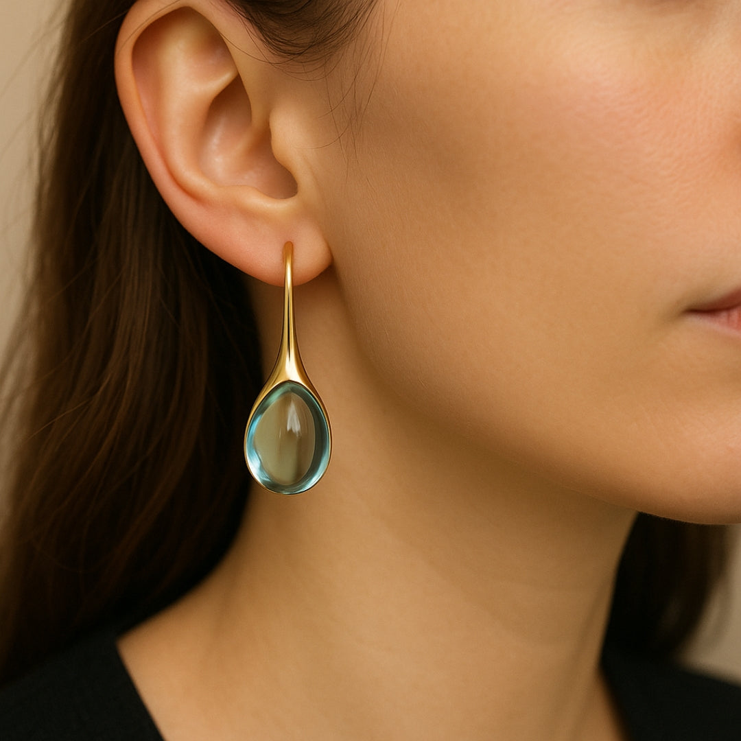 CRYSTAL DROP EARRINGS